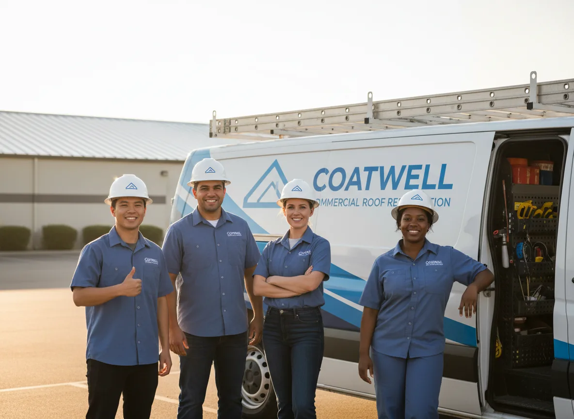 Commercial roof coating company in Leiter, WY